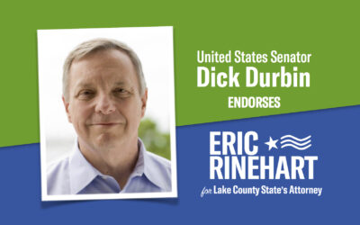 U.S. Senator Durbin endorses Rinehart for Lake County State’s Attorney