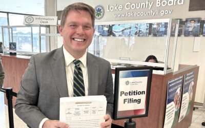 Lake County State’s Attorney Eric Rinehart Files Nominating Petitions for Re-Election